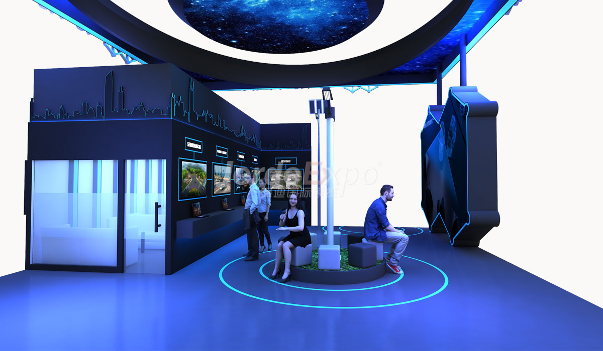創(chuàng)意展臺設(shè)計(jì)效果圖案例欣賞