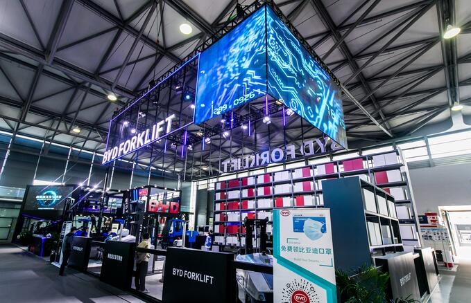 上海比亞迪物流展臺搭建 上海比亞迪物流展臺搭建