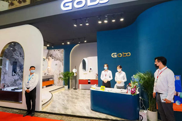 上海衛浴96㎡展臺設計搭建方案