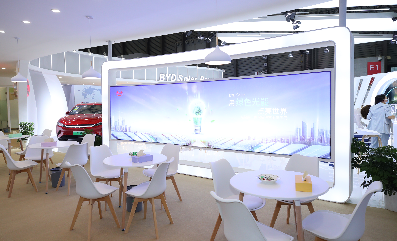 展位中企業(yè)宣傳片有什么講究?上海展會(huì)裝修裝潢中分享講究