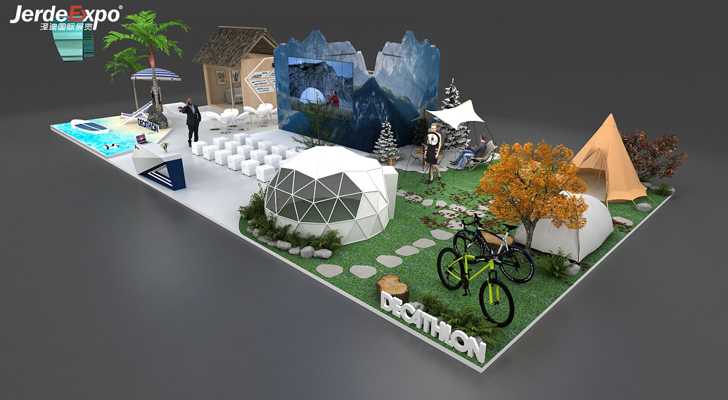 展覽展臺設計圖 展覽展臺設計圖