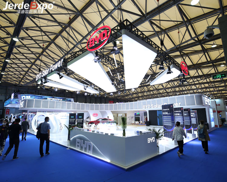 光伏展臺展位搭建 光伏展臺展位搭建