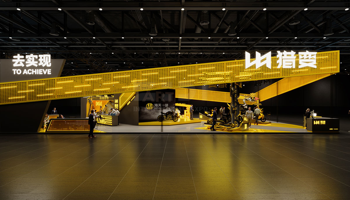 摩托車展會設(shè)計圖