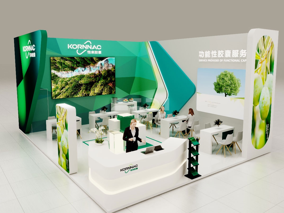 廣州藥交會(huì)API展臺(tái)設(shè)計(jì)